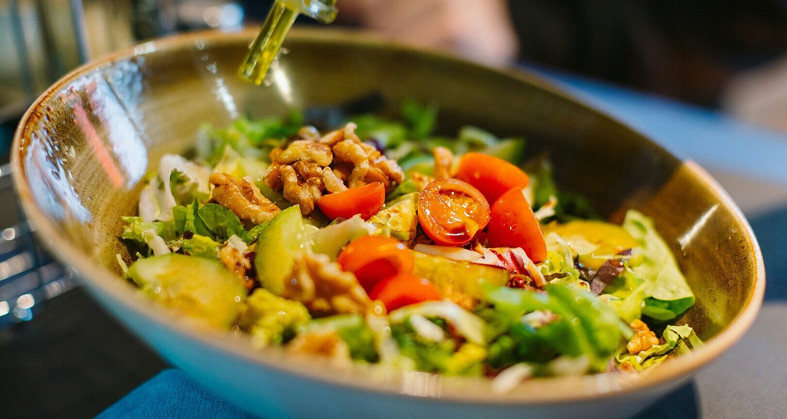 Salat in einer Schüssel