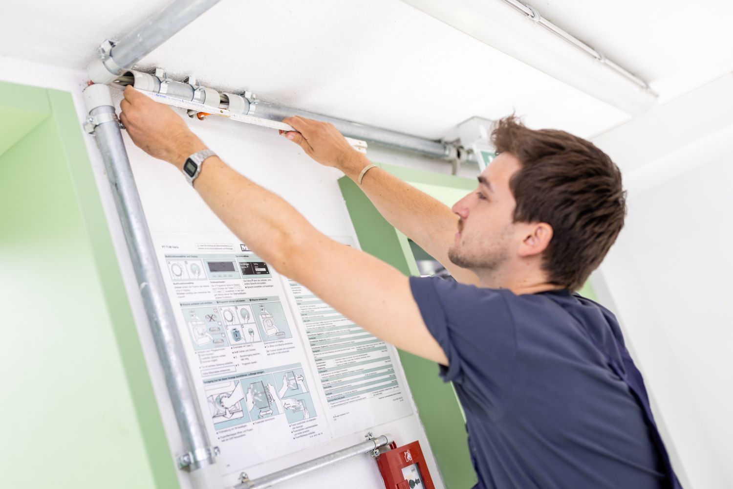 Techniker bei der Arbeit